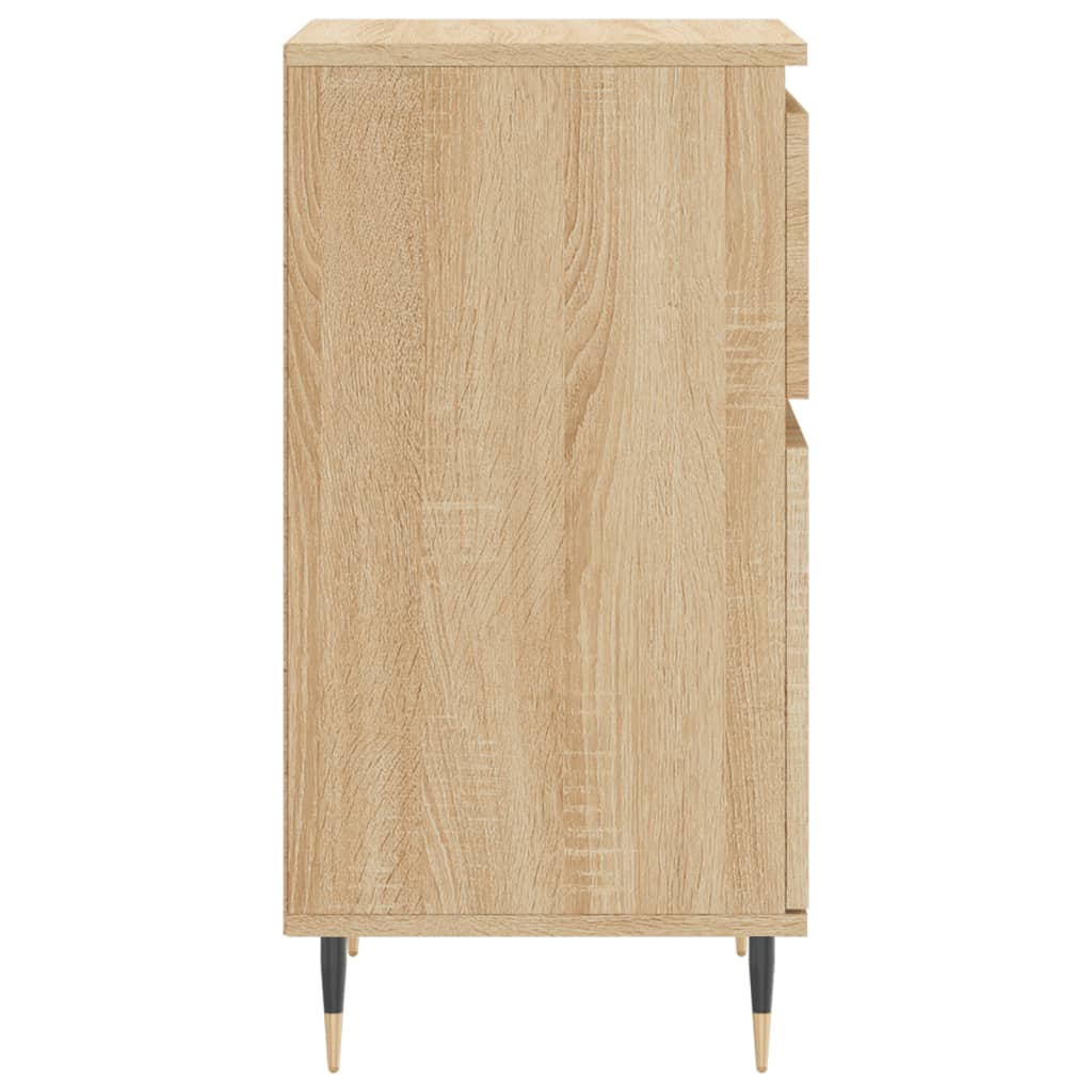 vidaXL Sideboard Sonoma Oak 40x35x70 cm Engineered Wood