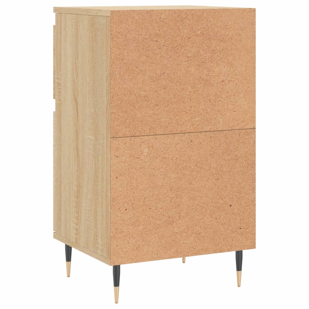 vidaXL Sideboard Sonoma Oak 40x35x70 cm Engineered Wood