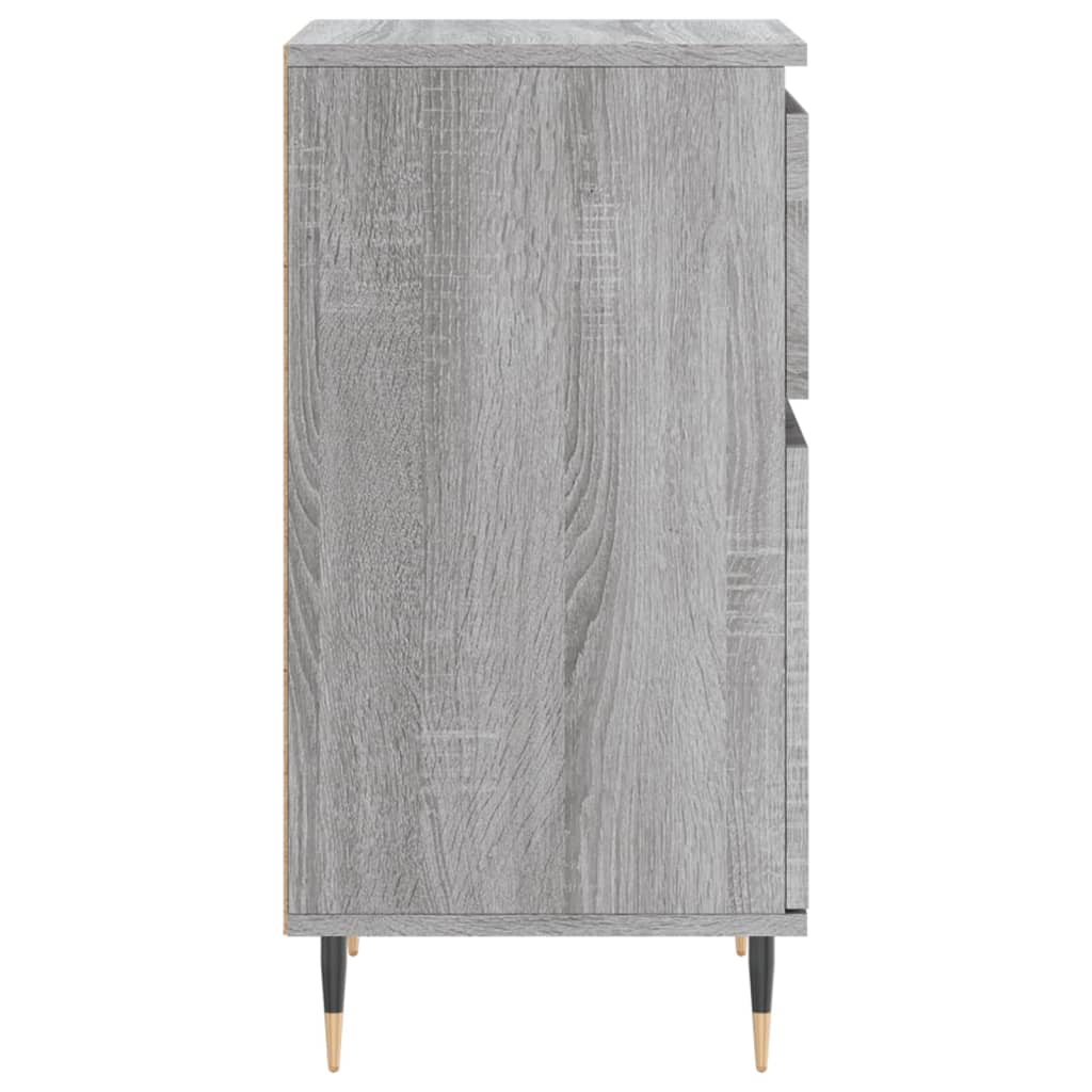 vidaXL Sideboard Grey Sonoma 40x35x70 cm Engineered Wood