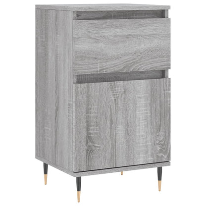 vidaXL Sideboards 2 pcs Grey Sonoma 40x35x70 cm Engineered Wood