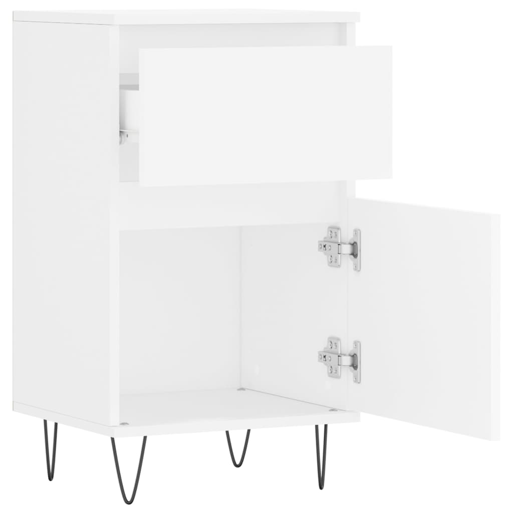 vidaXL Sideboard White 40x35x70 cm Engineered Wood