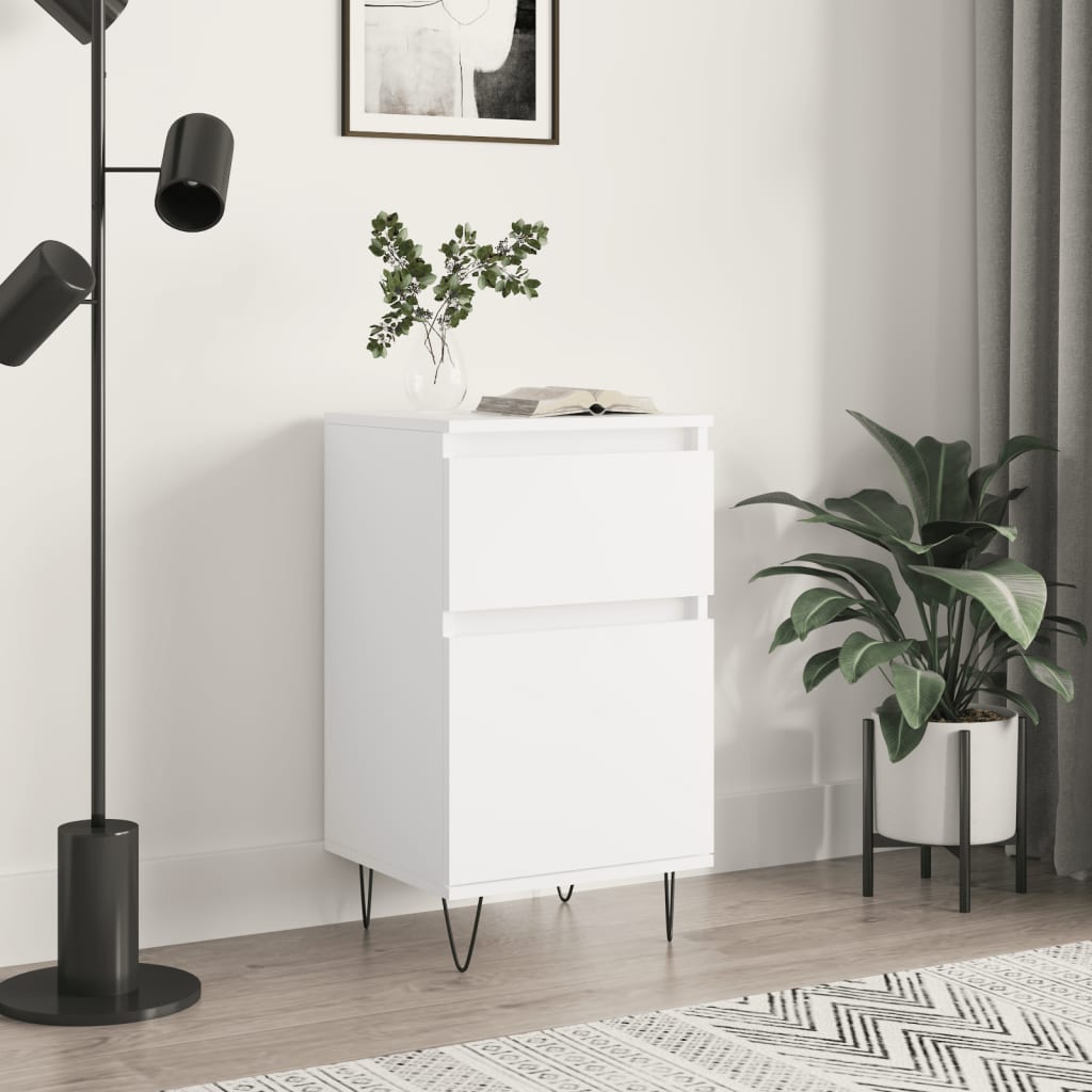 vidaXL Sideboard White 40x35x70 cm Engineered Wood