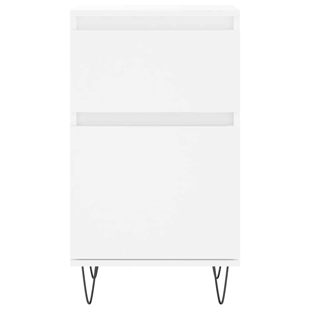 vidaXL Sideboards 2 pcs White 40x35x70 cm Engineered Wood