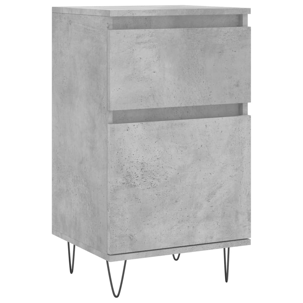 vidaXL Sideboard Concrete Grey 40x35x70 cm Engineered Wood