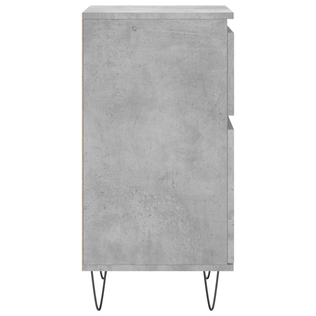 vidaXL Sideboard Concrete Grey 40x35x70 cm Engineered Wood