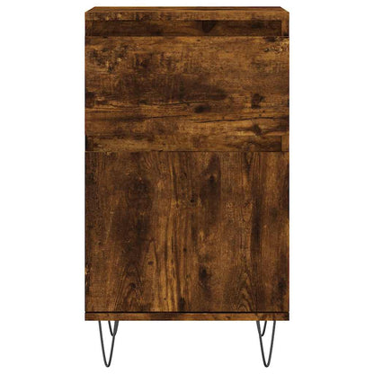 vidaXL Sideboard Smoked Oak 40x35x70 cm Engineered Wood
