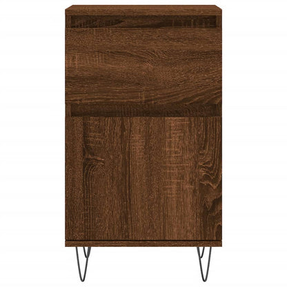 vidaXL Sideboards 2 pcs Brown Oak 40x35x70 cm Engineered Wood