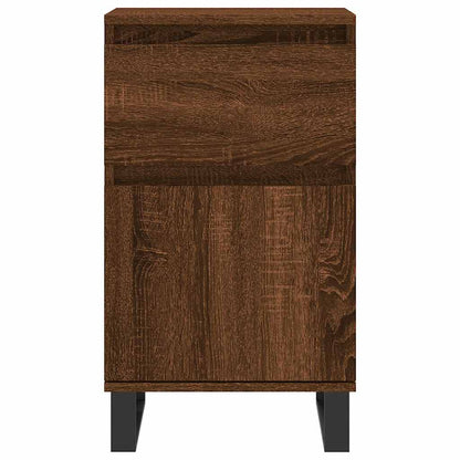 vidaXL Sideboards 2 pcs Brown Oak 40x35x70 cm Engineered Wood