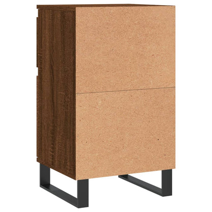 vidaXL Sideboards 2 pcs Brown Oak 40x35x70 cm Engineered Wood