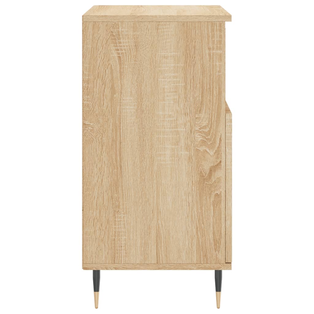 vidaXL Sideboard Sonoma Oak 60x35x70 cm Engineered Wood
