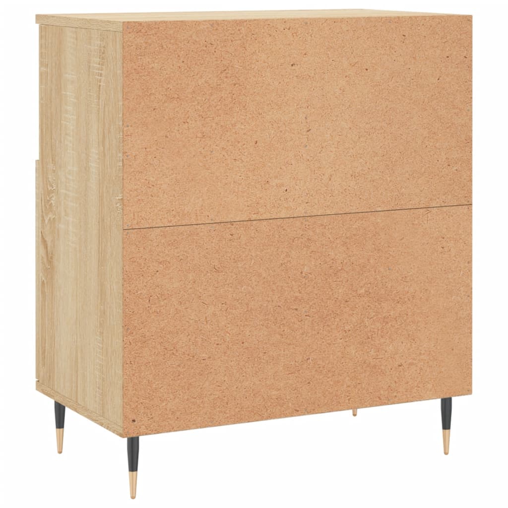 vidaXL Sideboard Sonoma Oak 60x35x70 cm Engineered Wood