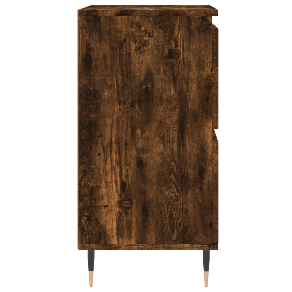 vidaXL Sideboard Smoked Oak 60x35x70 cm Engineered Wood