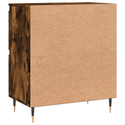 vidaXL Sideboard Smoked Oak 60x35x70 cm Engineered Wood