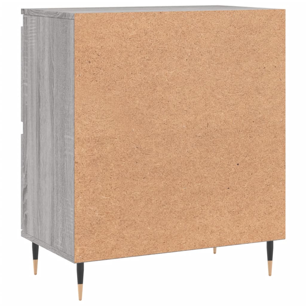 vidaXL Sideboard Grey Sonoma 60x35x70 cm Engineered Wood