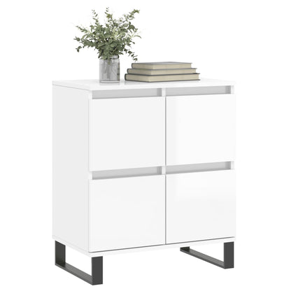 vidaXL Sideboard | High gloss white | Engineered wood | Medium | Sideboard