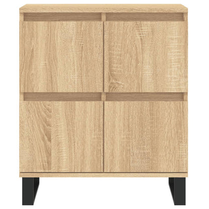 vidaXL Sideboard | Sonoma oak | Engineered wood and iron | Medium | Sideboard