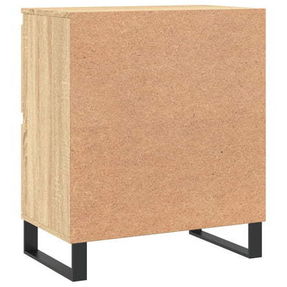 vidaXL Sideboard | Sonoma oak | Engineered wood and iron | Medium | Sideboard