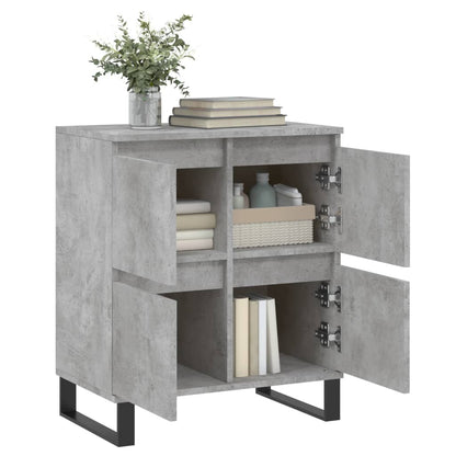 vidaXL Sideboard | Concrete grey | Engineered wood | Medium | Sideboard