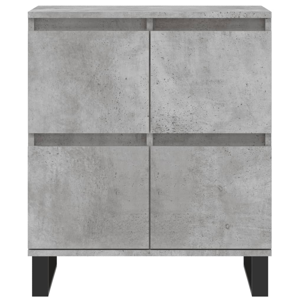 vidaXL Sideboard | Concrete grey | Engineered wood | Medium | Sideboard