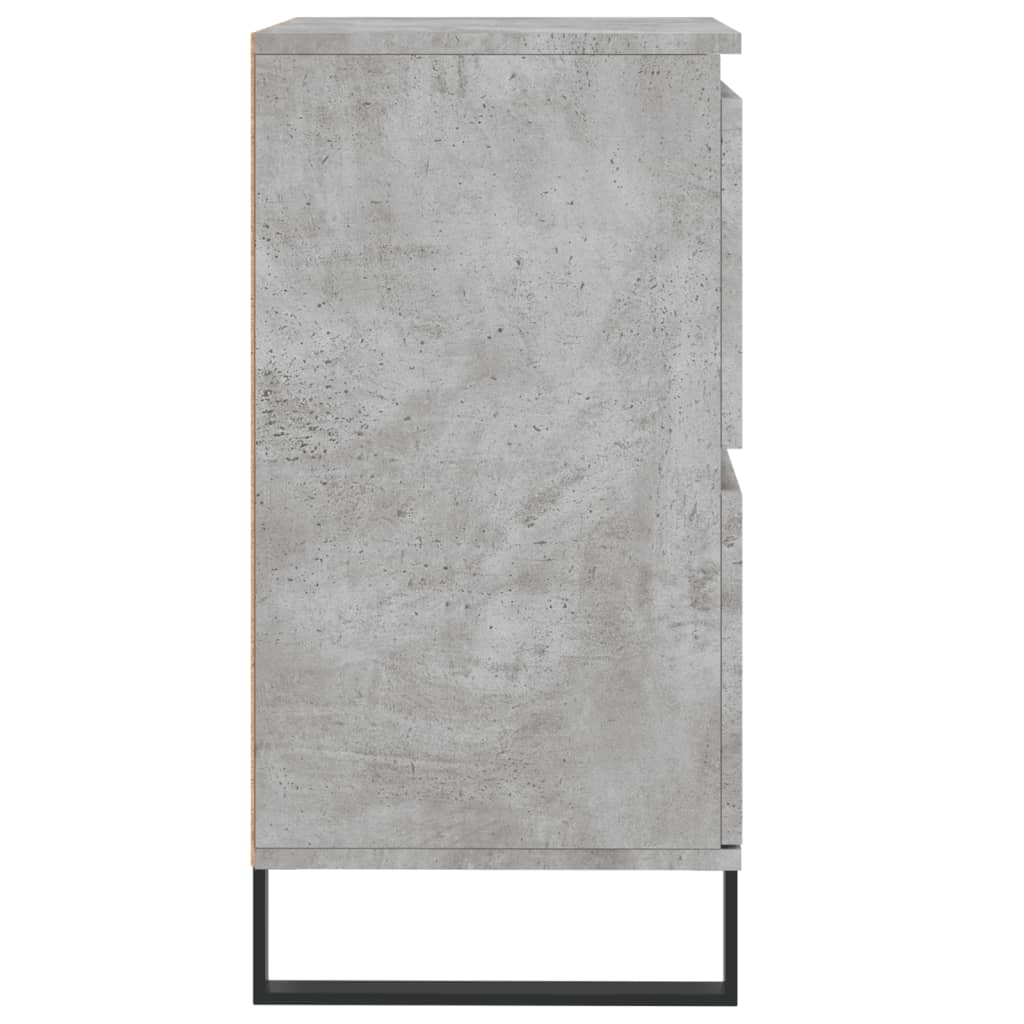 vidaXL Sideboard | Concrete grey | Engineered wood | Medium | Sideboard