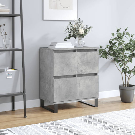 vidaXL Sideboard | Concrete grey | Engineered wood | Medium | Sideboard