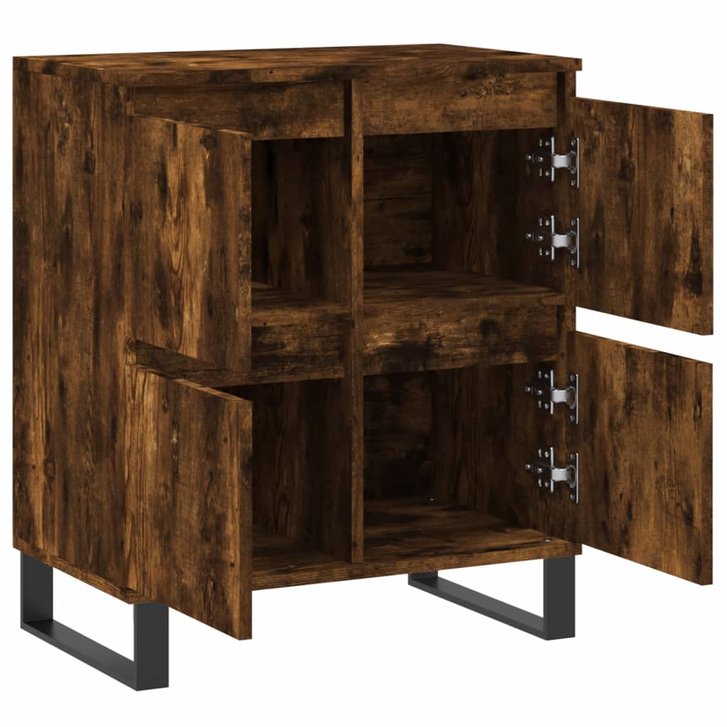 vidaXL Sideboard | Smoked oak | Engineered wood | Small | Sideboard
