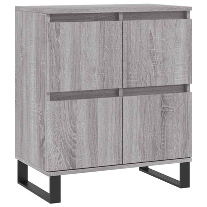 vidaXL Sideboard | Grey Sonoma | Engineered wood, iron | Small | Sideboard