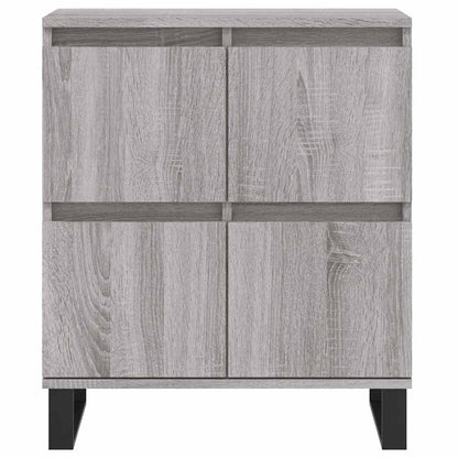 vidaXL Sideboard | Grey Sonoma | Engineered wood, iron | Small | Sideboard