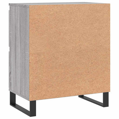 vidaXL Sideboard | Grey Sonoma | Engineered wood, iron | Small | Sideboard