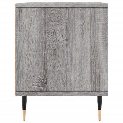 vidaXL TV Cabinet Grey Sonoma 100x34.5x44.5 cm Engineered Wood
