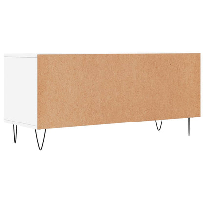 vidaXL TV Cabinet White 100x34,5x44,5 cm Engineered Wood