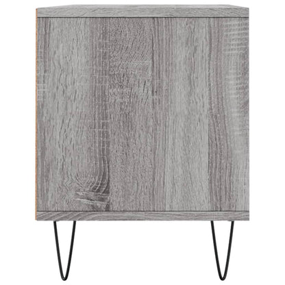 vidaXL TV Cabinet Grey Sonoma 100x34.5x44.5 cm Engineered Wood