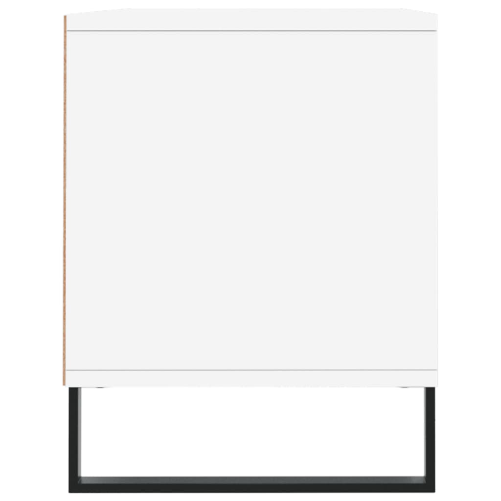 vidaXL TV Cabinet White 100x34.5x44.5 cm Engineered Wood