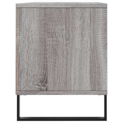 vidaXL TV Cabinet Grey Sonoma 100x34.5x44.5 cm Engineered Wood