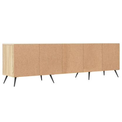 vidaXL TV Cabinet Sonoma Oak 150x30x44.5 cm Engineered Wood