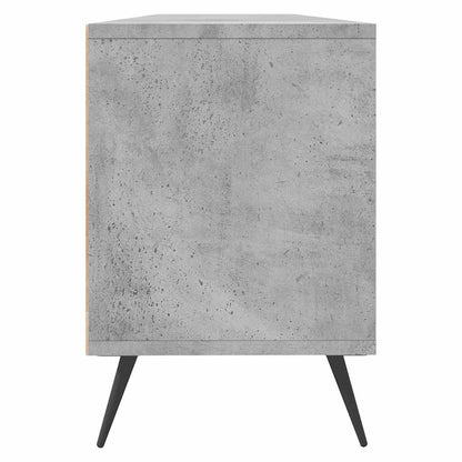 vidaXL TV Cabinet Concrete Grey 150x30x44.5 cm Engineered Wood