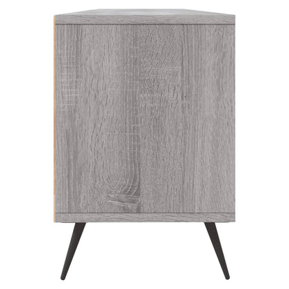 vidaXL TV Cabinet Grey Sonoma 150x30x44.5 cm Engineered Wood