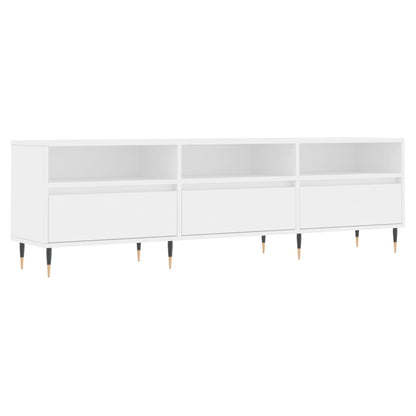 vidaXL TV Cabinet White 150x30x44.5 cm Engineered Wood