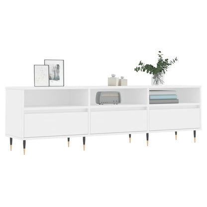 vidaXL TV Cabinet White 150x30x44,5 cm Engineered Wood