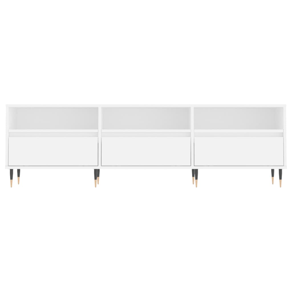vidaXL TV Cabinet White 150x30x44,5 cm Engineered Wood