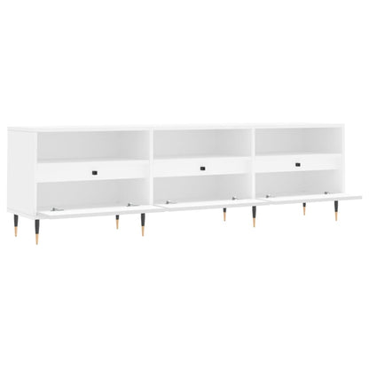 vidaXL TV Cabinet White 150x30x44,5 cm Engineered Wood