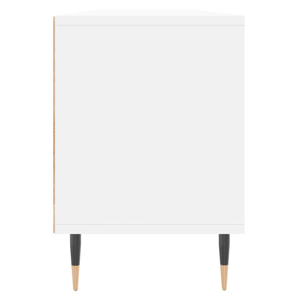 vidaXL TV Cabinet White 150x30x44,5 cm Engineered Wood