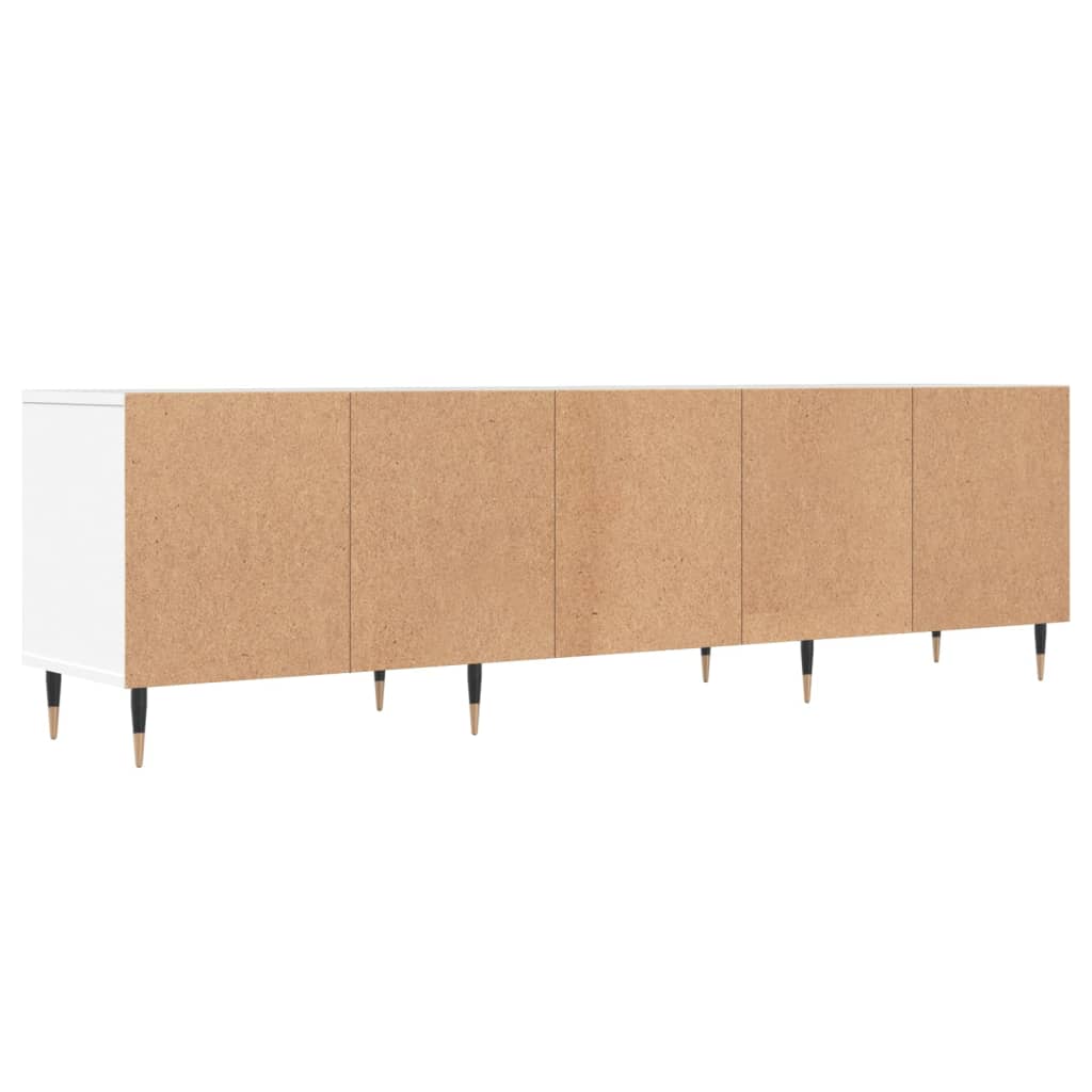 vidaXL TV Cabinet White 150x30x44,5 cm Engineered Wood