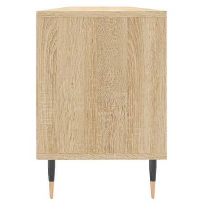 vidaXL TV Cabinet Sonoma Oak 150x30x44.5 cm Engineered Wood