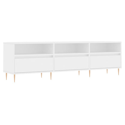 vidaXL TV Cabinet White 150x30x44,5 cm Engineered Wood