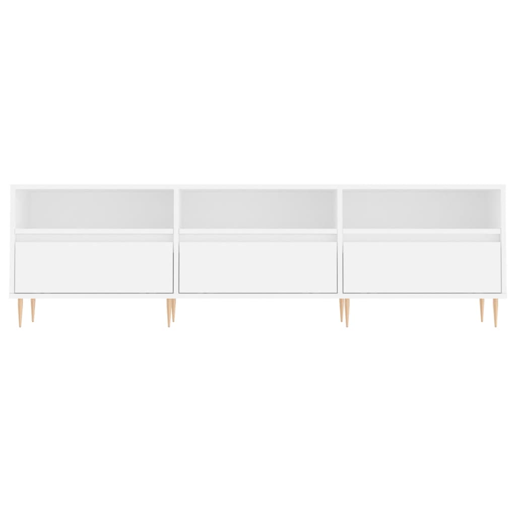 vidaXL TV Cabinet White 150x30x44,5 cm Engineered Wood