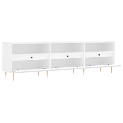 vidaXL TV Cabinet White 150x30x44,5 cm Engineered Wood