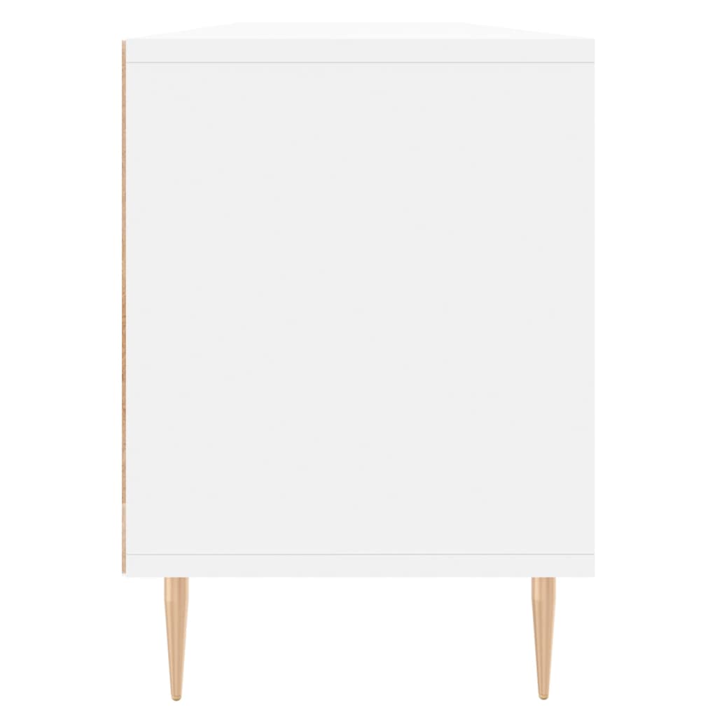 vidaXL TV Cabinet White 150x30x44,5 cm Engineered Wood