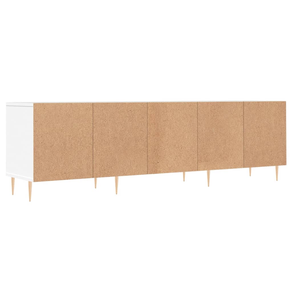 vidaXL TV Cabinet White 150x30x44,5 cm Engineered Wood
