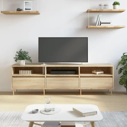 vidaXL TV Cabinet Sonoma Oak 150x30x44,5 cm Engineered Wood